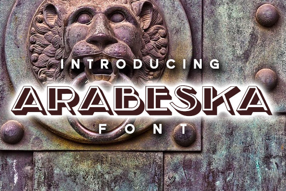 Arabeska: The Bold Display Font That Elevates Campaigns