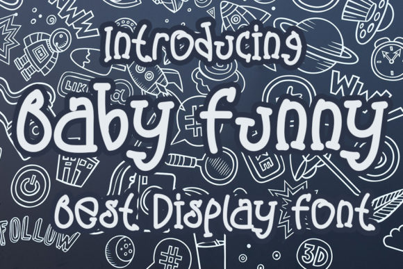 Baby Funny Font for Playful Web Design