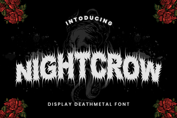 Boost Your Brand with the Bold Night Crow Font