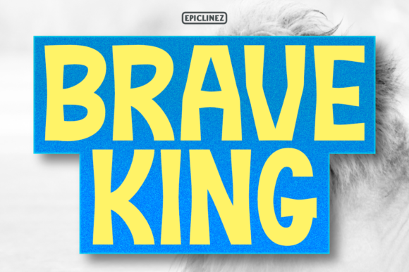 Brave King Font for Bold Digital Branding