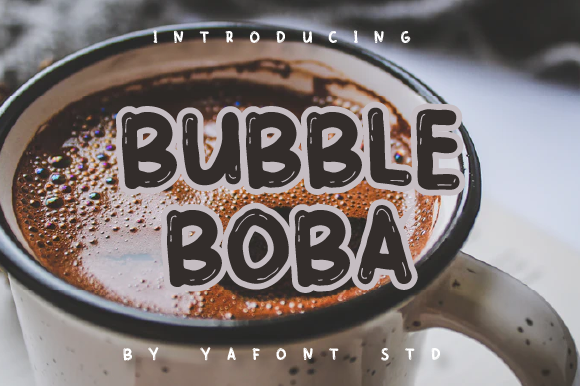 Bubble Boba: The Playful Font That Boosts Campaign Impact