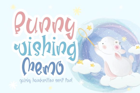 Bunny Wishing Memo: A Font That Brings Charm to Handmade Creations