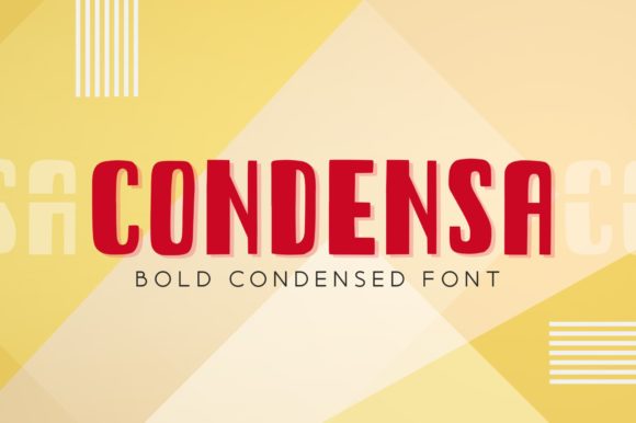 Condensa: A Gentle Font for Modern Editorial Design
