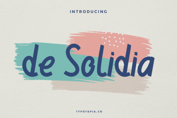 De Solidia: A Display Font That Elevates Campaign Design