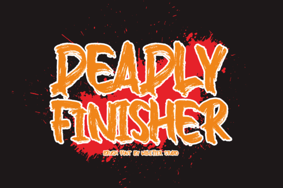 Deadly Finisher Font for Bold Visual Impact