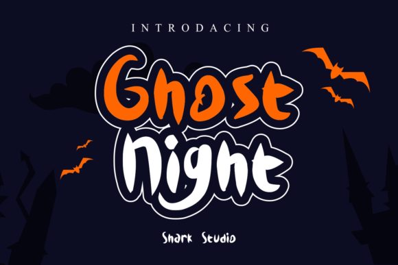 Ghost Night Font for Web Design and Digital Creativity