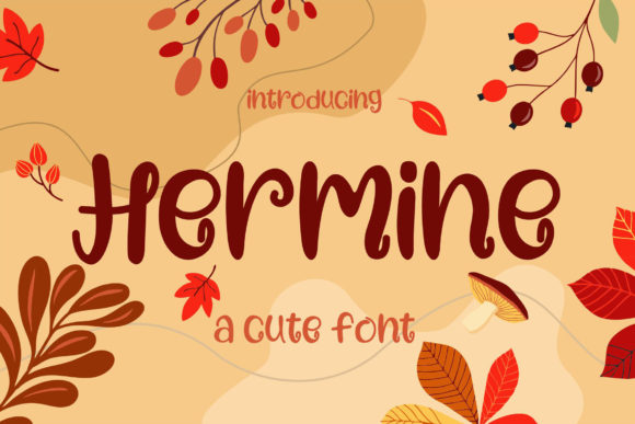 Hermine Font for Editorial Design and Creative Projects