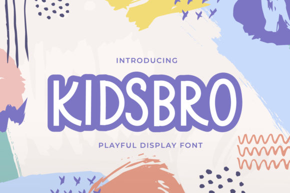 Kidsbro: A Versatile Display Font for Editorial Design