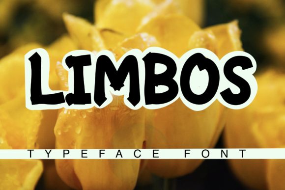Limbos: A Bold Display Font for Editorial Design