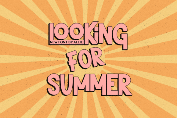 Looking for Summer Font Review