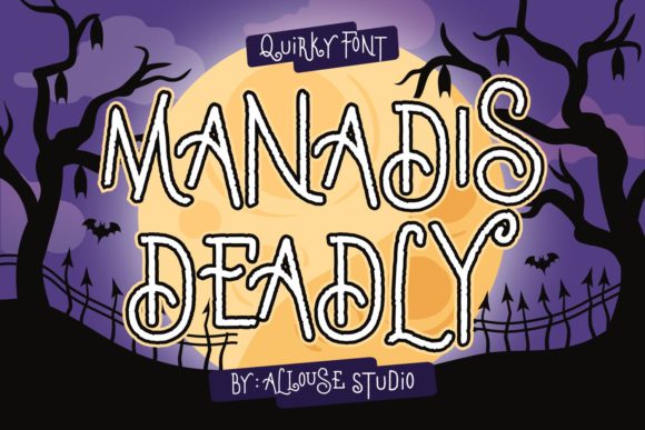 Manadis Deadly: A Spooky Font That Boosts Brand Identity