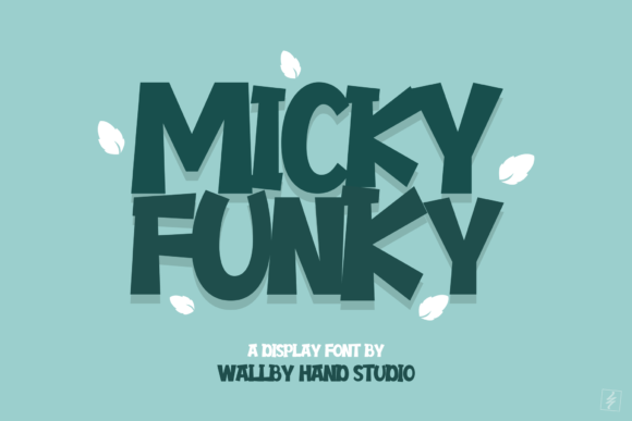 Micky Funky Font for Handmade Creations