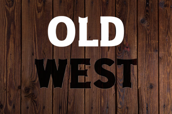Old West Font for Bold Brand Campaigns