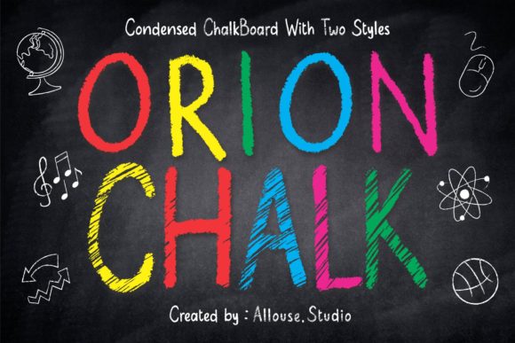 Orion Chalk: A Playful Font for Professional Branding