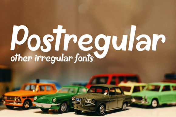 Postregular: A Classy Handwritten Font for Craft Projects