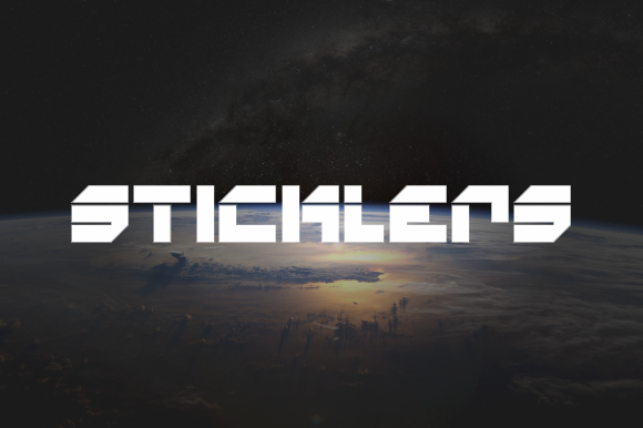 Sticklers: A Futuristic Font for Handmade Creations