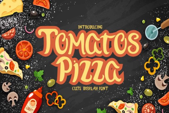 Tomatos Pizza Font for Eye-Catching Campaigns