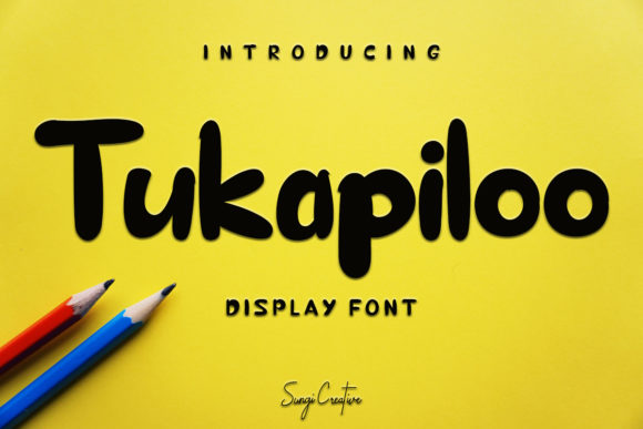 Tukapiloo: A Playful Display Font for Digital Branding