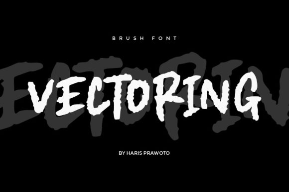 Vectoring: A Bold Display Font for Digital Branding